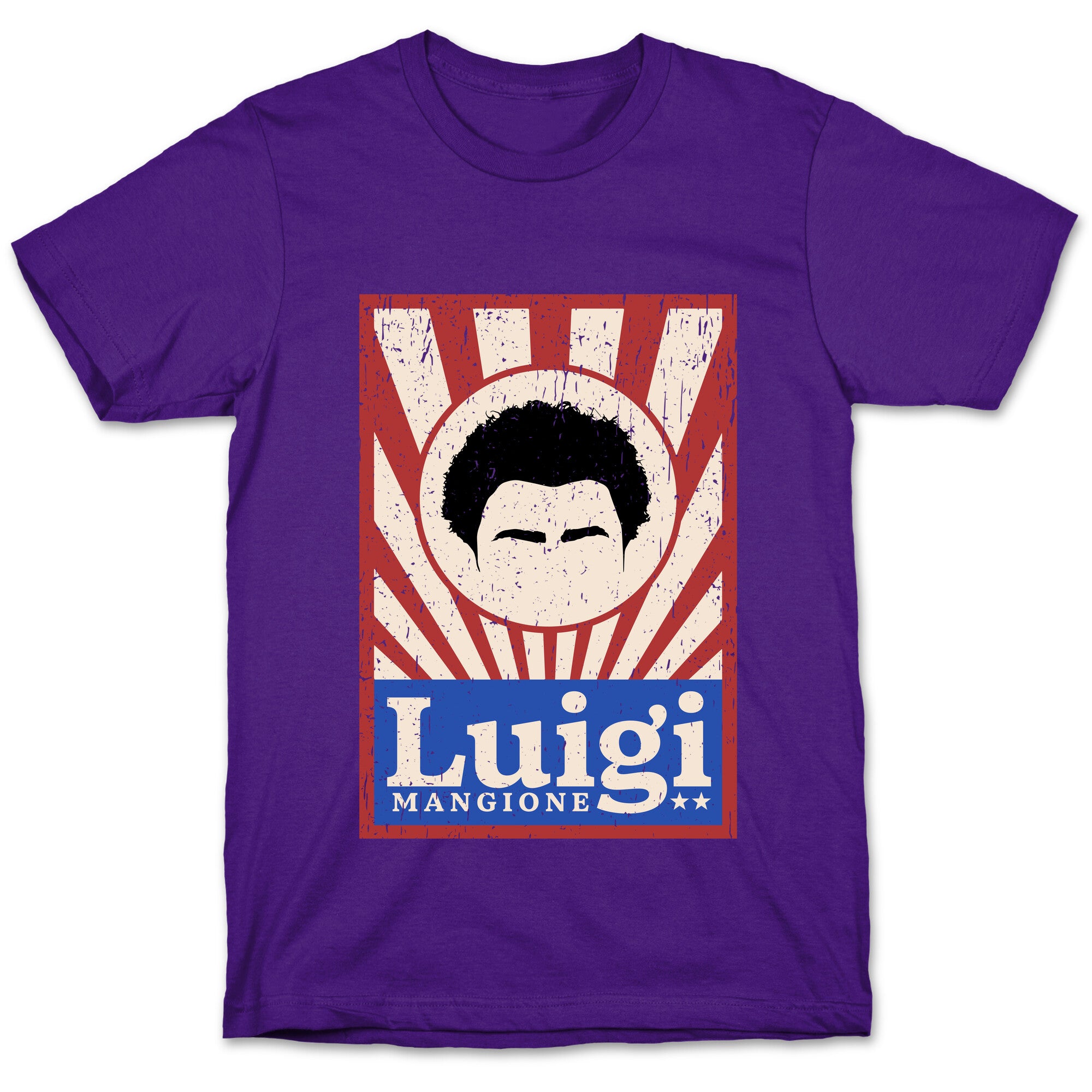 Luigi Mangione Campaign Poster T-Shirt
